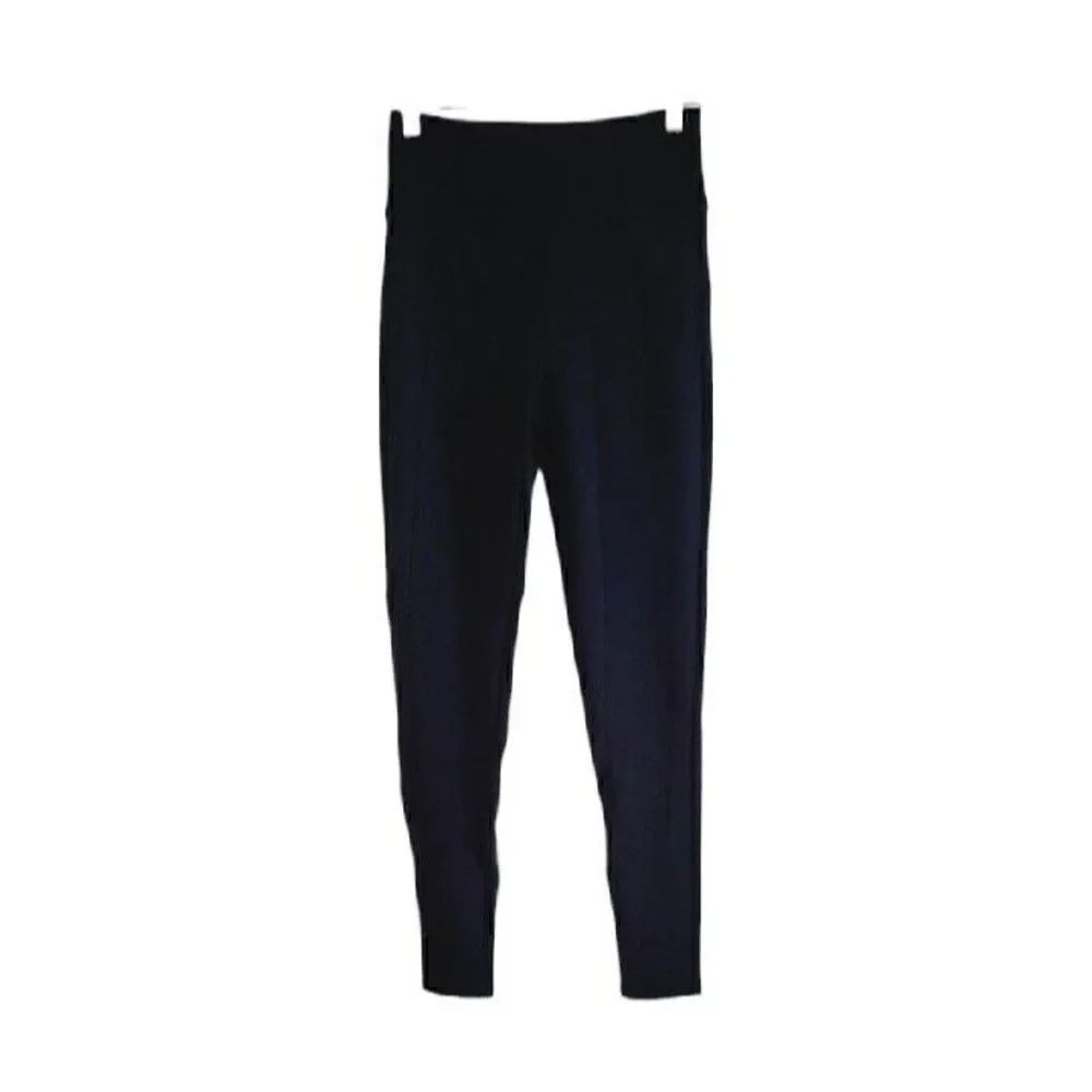 Assets by Spanx Women Size Medium Black Pants Leggings Pleated